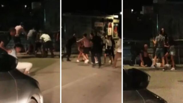 Снимка:  29 ученици са арестувани след масово сбиване в Сплит