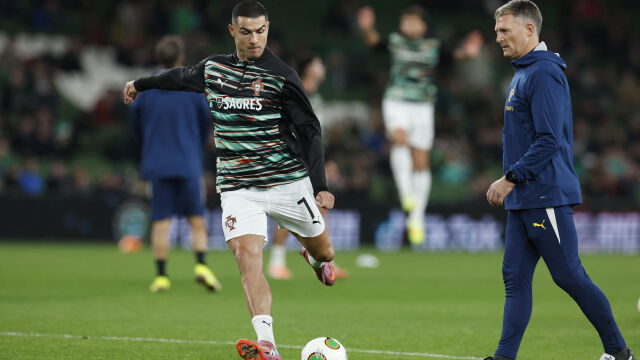 Снимка: Кристиано Роналдо отваря клуб в Мадрид 