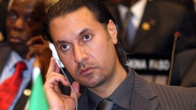 Снимка: Заловиха Мутасим Кадафи в Сирт 