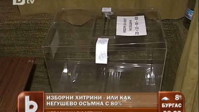 Снимка: Над 80% от бюлетините в село Негушево без синьо мастило върху хартията