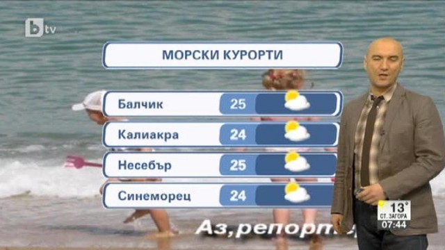 Снимка: Времето - Сутрешна емисия - 17.10.2012 г.