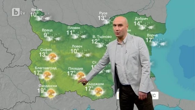 Снимка: Времето - Обедна емисия - 01.10.2013 г.