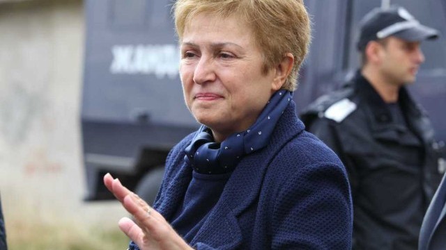 Снимка: Борисов заяви подкрепата на ГЕРБ за втори мандат на Кристалина Георгиева