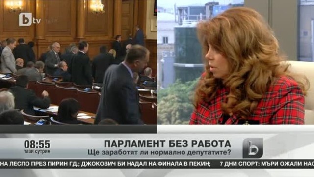 Снимка: Парламент без работа