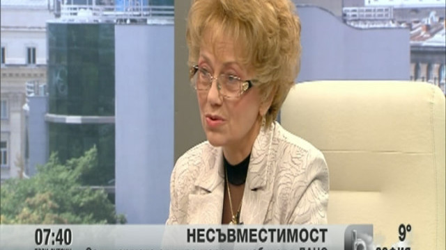 Снимка: Валерия Велева за интервюто си с Делян Пеевски