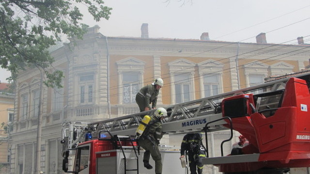 Снимка: Пожарът в Русенската опера е бил умишлен