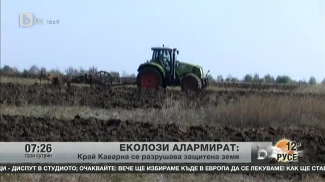 Снимка: Еколози твърдят, че край Каварна се унищожава защитена земя