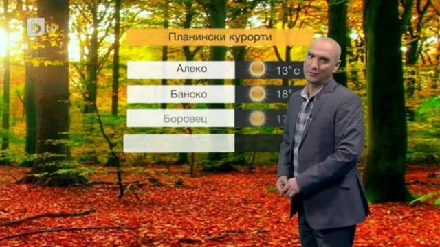 Снимка: Времето - Обедна емисия - 24.10.2013 г.