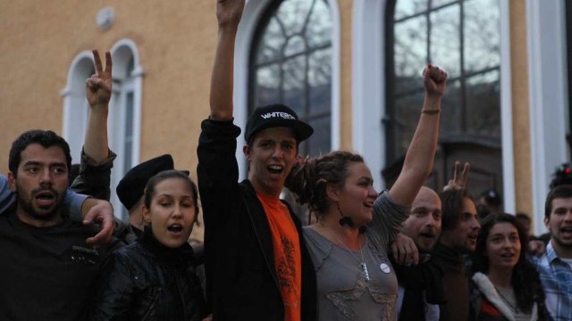 Снимка: Вълна от протести в университетите