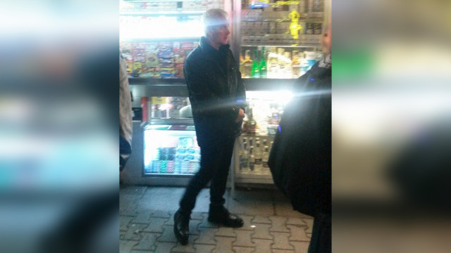 Снимка: Волен Сидеров вилня среднощно в центъра на София