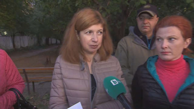 Снимка: Жители на кв. „Младост” 1 протестират срещу липса на осветление