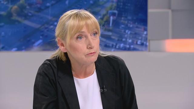 Снимка: Елена Йончева: Мигранти прескачат оградата по границата със стълба, има снимка