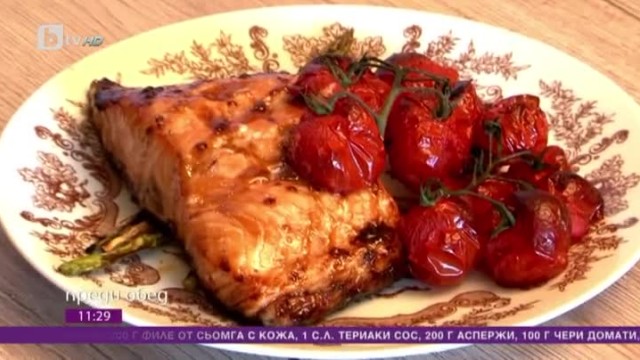 Кухня за всеки: Сьомга с терияки сос