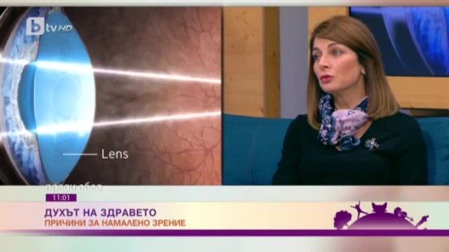 Снимка: Духът на здравето: Причини за намалено зрение