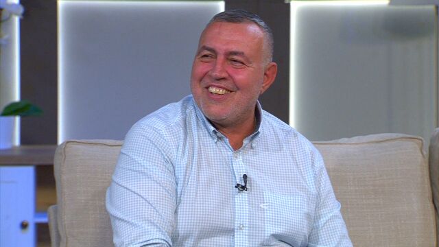 Снимка: Христо Мутафчиев споделя пред Алекс Сърчаджиева на какво го е научила срещата му със смъртта