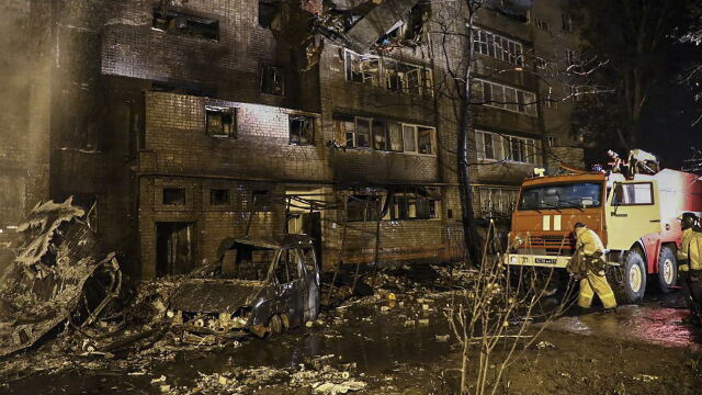Снимка: Нараства броят на жертвите от блока в Русия, ударен от Су-34