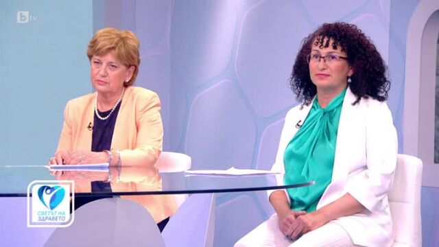 Снимка: Проф. Боряна Слънчева и д-р Мая Василева за факторите, които рушат имунитета