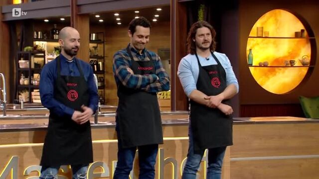Виктор, Александър или Христо ще напусне MasterChef?