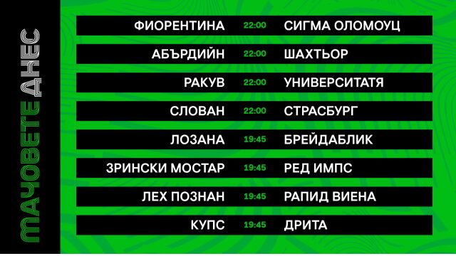 Снимка: Лигата на конференциите се завръща с гръм и трясък