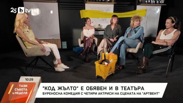 Снимка: Защо Аня Пенчева, Весела Бабинова, Екатерина Лазаревска и Анелия Луцинова обявиха „Код Жълто“ 