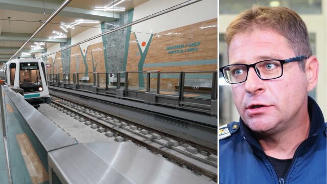 Снимка: Откриха 6-годишно дете в метрото на станция „Мизия“, след като изчезнало от центъра на София 