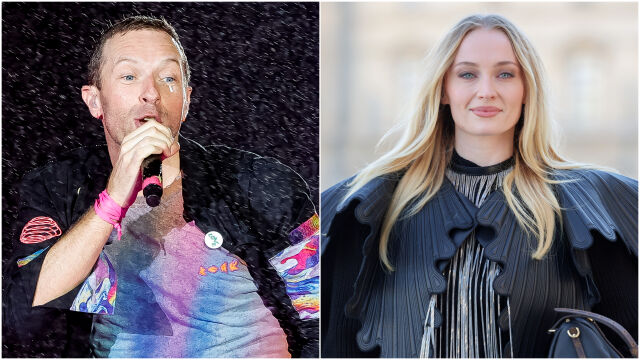 Снимка: Софи Търнър и Крис Мартин от Coldplay са новата звездна двойка (СНИМКИ + ВИДЕО)