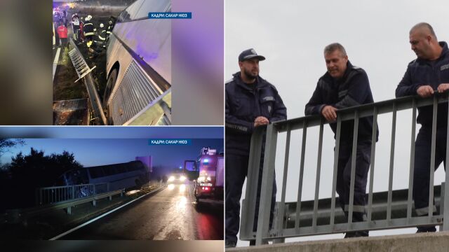 „До последно можеше да падне“: Говорят хората, спасили 14 работници и шофьор от автобус над пропаст