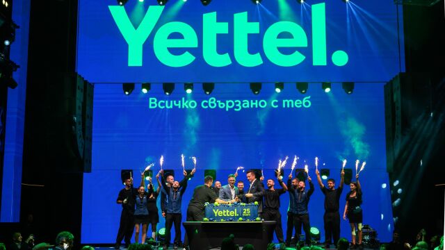 Снимка: Yettel отбеляза 25-годишнината си чрез разказ за историята на свързаността 