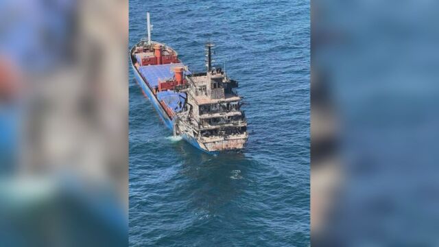 Снимка: Kомандирът на ВМС: Никой не може да каже дали ще потъне пострадалият при удар с дрон кораб ABLE