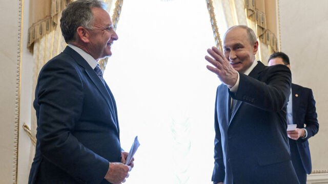 Снимка: Опити за мир: След Зеленски в Осло Уиткоф разговаря с Путин в Санкт Петербург