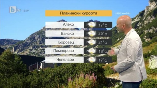 Снимка: Времето - Обедна емисия - 10.09.2013 г.