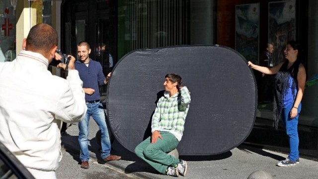 Снимка: Parking Day в София