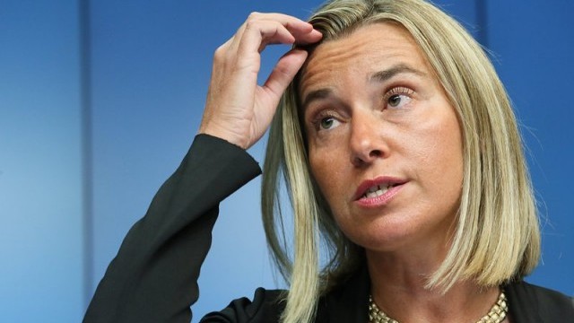 Снимка: Могерини след ареста й: Невинна съм 