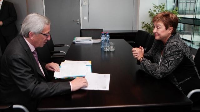 Снимка: Кристалина Георгиева се заема с данъчната политика и измамите в новата ЕК
