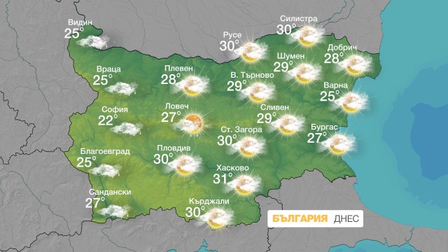 Снимка: Захлаждане днес