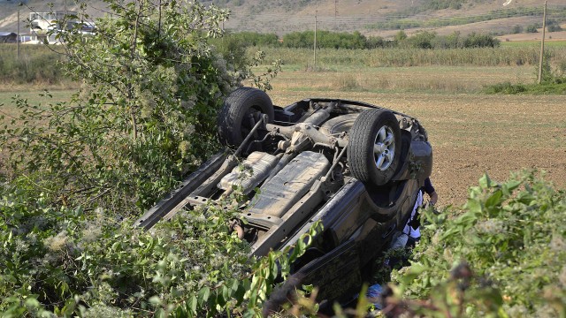 Снимка: Дете загина, друго е с опасност за живота след катастрофа край Разград