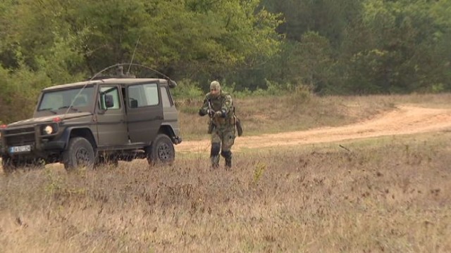 Снимка: Дежурство по границата: Патрули на 