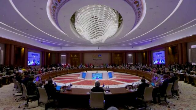Снимка: Срещата в Делхи: Г-20 прие декларация, в която не осъжда изрично Русия за войната