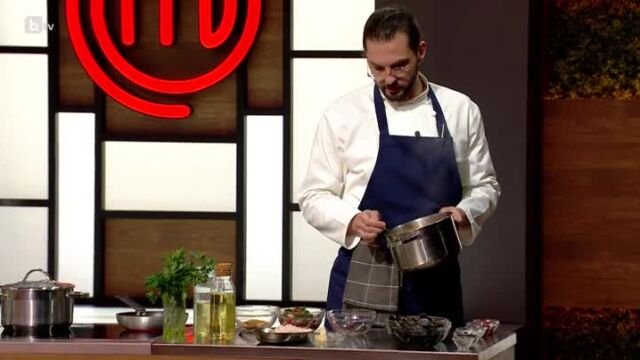 Chef Таралежков приготвя три неповторими ястия в първия 