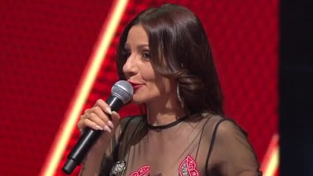 Снимка: Исмералда в „Гласът на България“ - Тина Търнър и 
