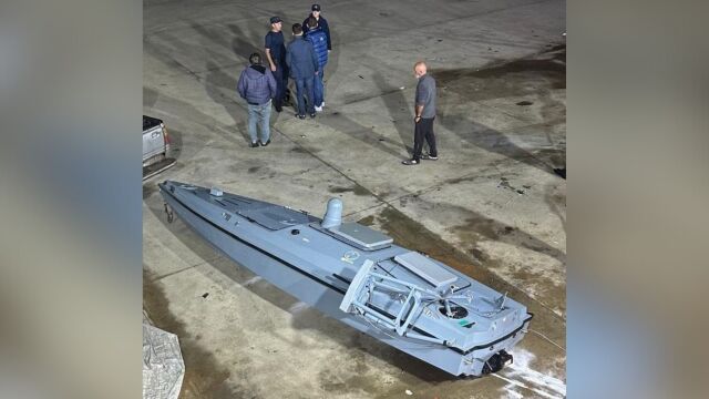 Снимка: Турски рибари са открили в Черно море морски дрон камикадзе (СНИМКИ и ВИДЕО)