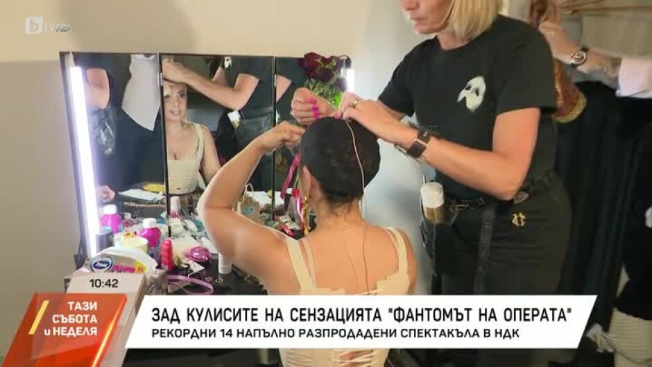 Зад кулисите на световноизвестния мюзикъл "Фантомът на операта"