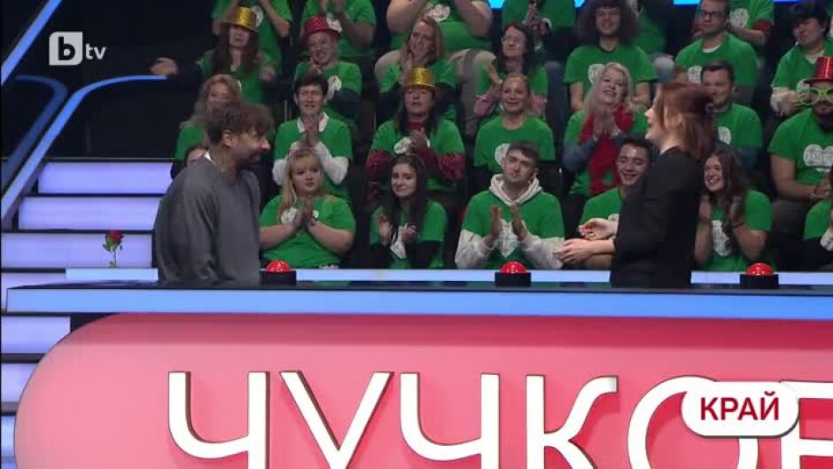 Аз обичам България: Отгатване на думи с жестове и мимики