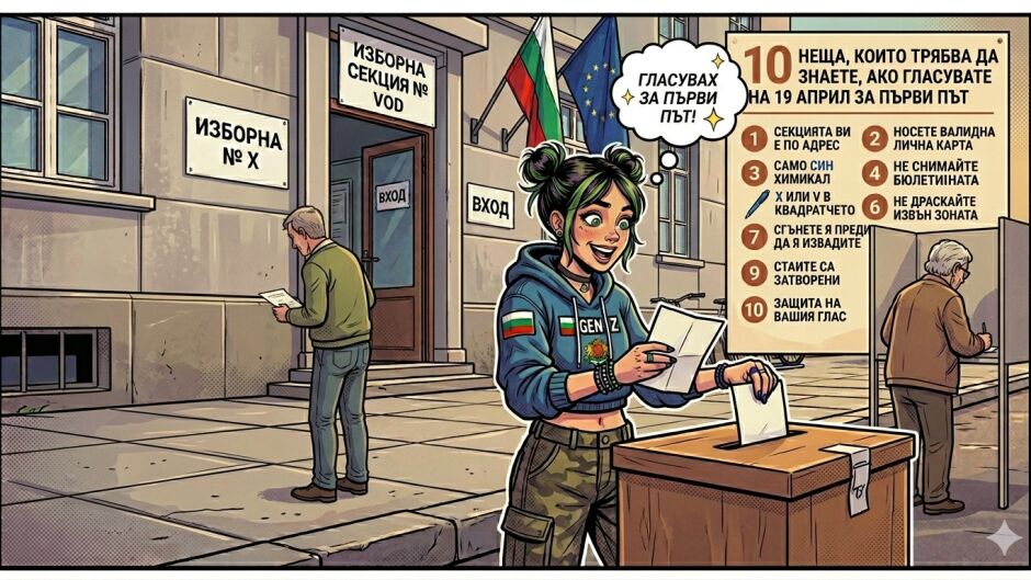 10 неща, които трябва да знаеш, ако гласуваш на 19 април за първи път