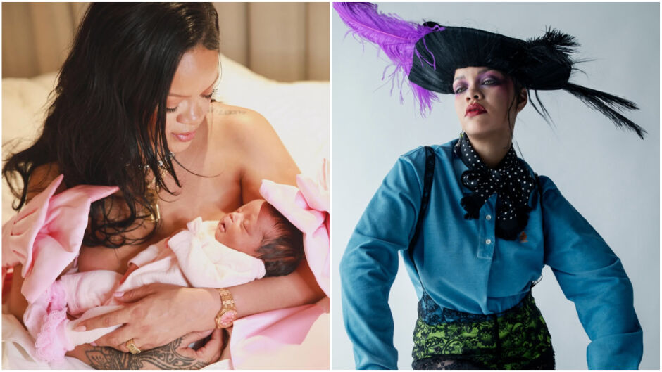 Риана и дъщеря ѝ заедно на корица на списание! (СНИМКИ)