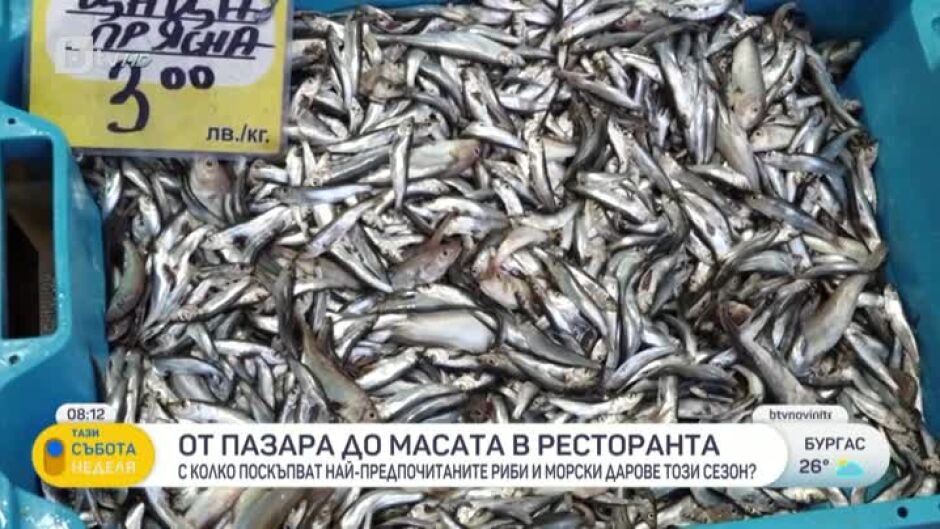 С колко поскъпват най-предпочитаните риби?