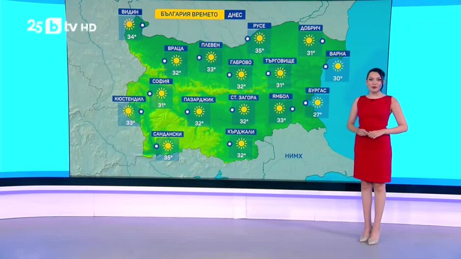 Времето - Сутрешна емисия - 29.08.2025	