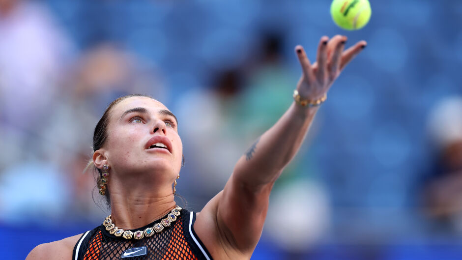 Арина Сабаленка блести на US Open с прозрачна рокля и над 127 карата бижута (СНИМКИ)