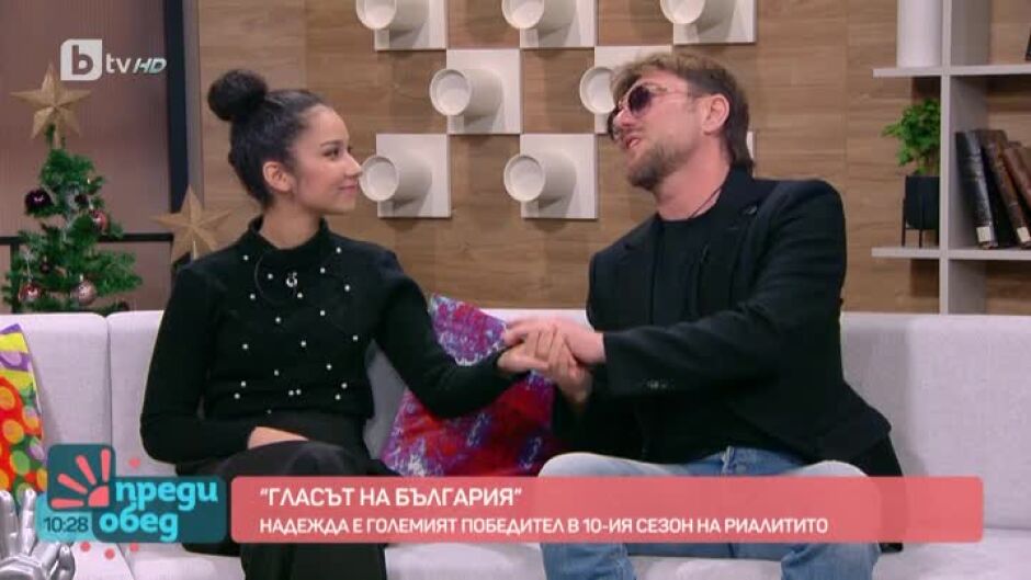 Тя е новият глас на България! Надежда Ковачева и Миро в "Преди обед"