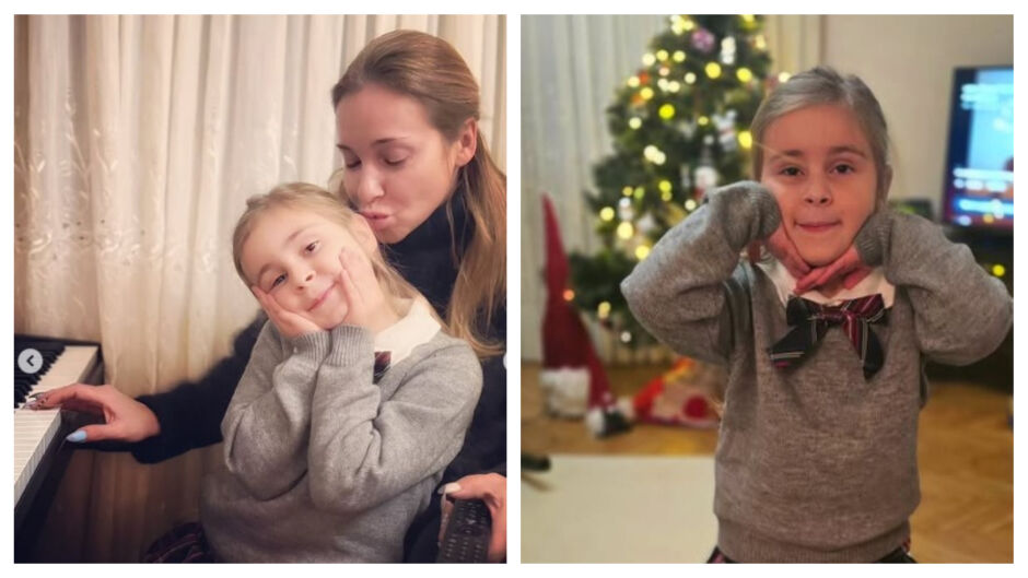 Алекс Раева и малката Леа: Коледа е за децата, но магията е за всички нас